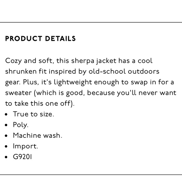 Madewell - Sherpa Portland Jacket - Picture 6 of 14